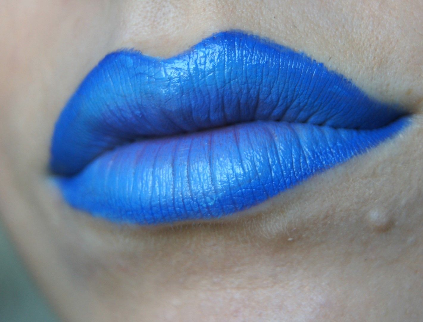 Blue Ombre Lips ♥ Handmade Dreams of Mine